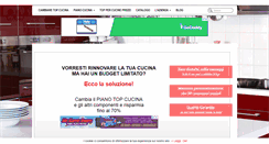 Desktop Screenshot of pianotopcucina.com
